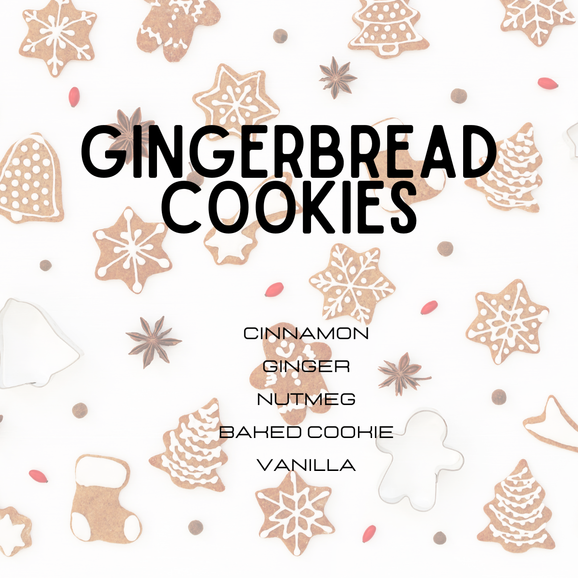 Gingerbread cookies perfume description