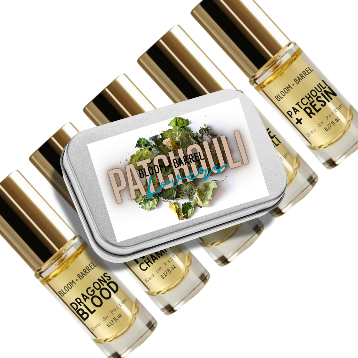 patchouli lovers perfume set