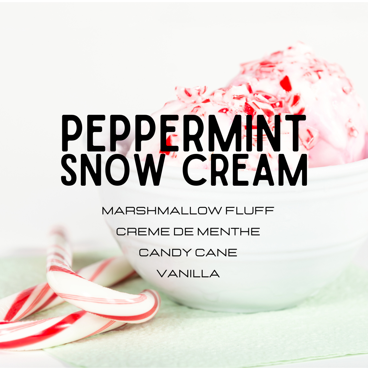 peppermint snow cream perfume description
