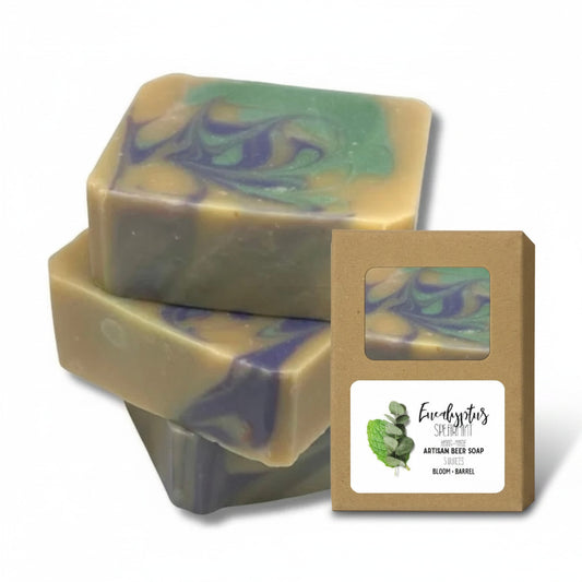 Eucalyptus spearmint beer soap