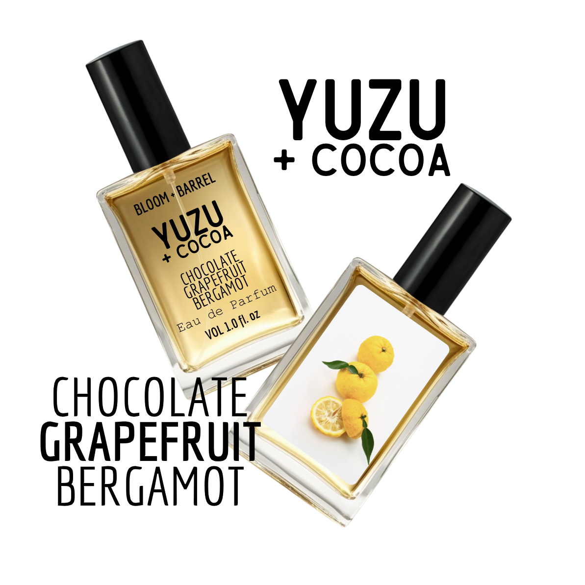 Yuzu + Cocoa Perfume (Lush Type)