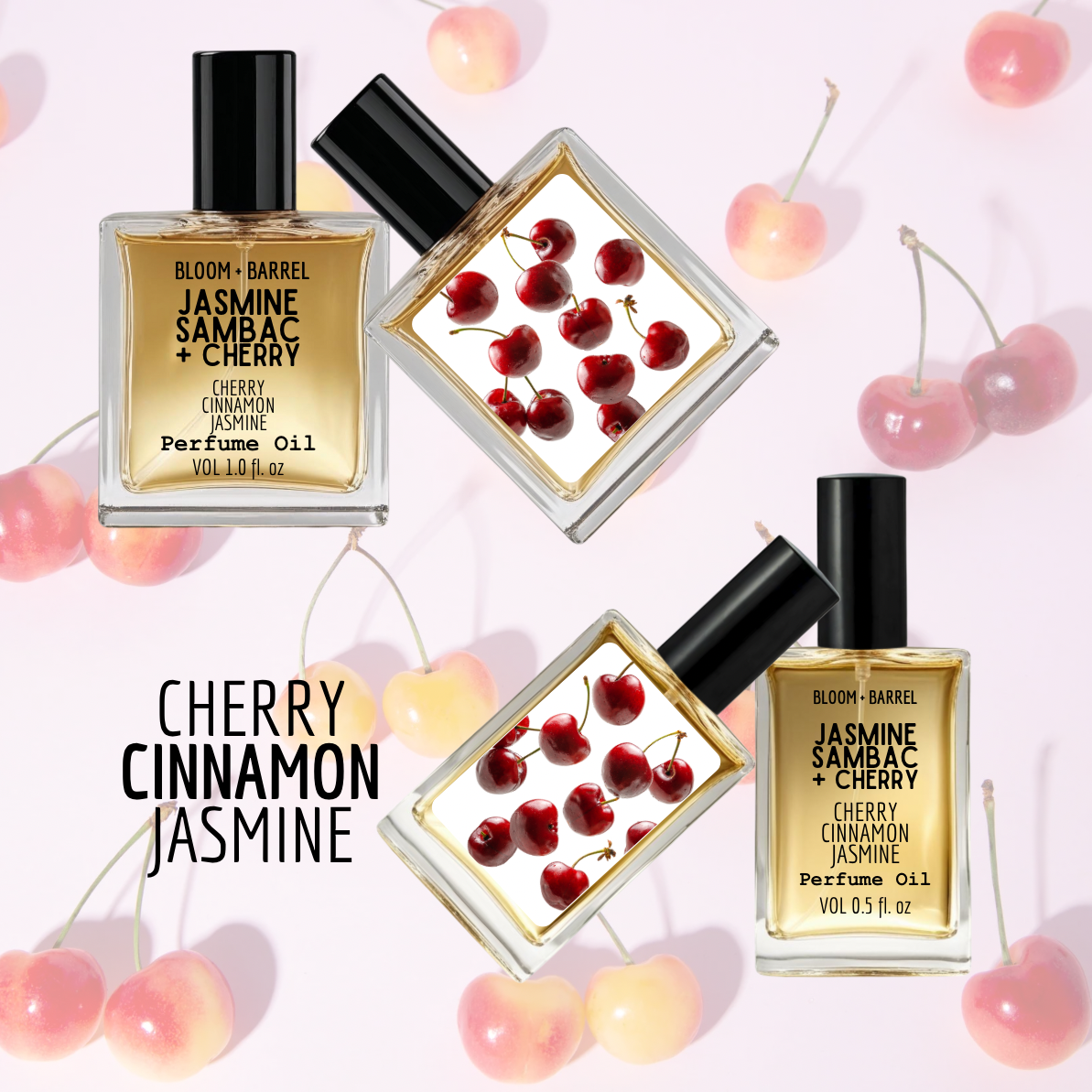 Jasmine Sambac + Cherry Perfume Oil (Tom Ford Type)