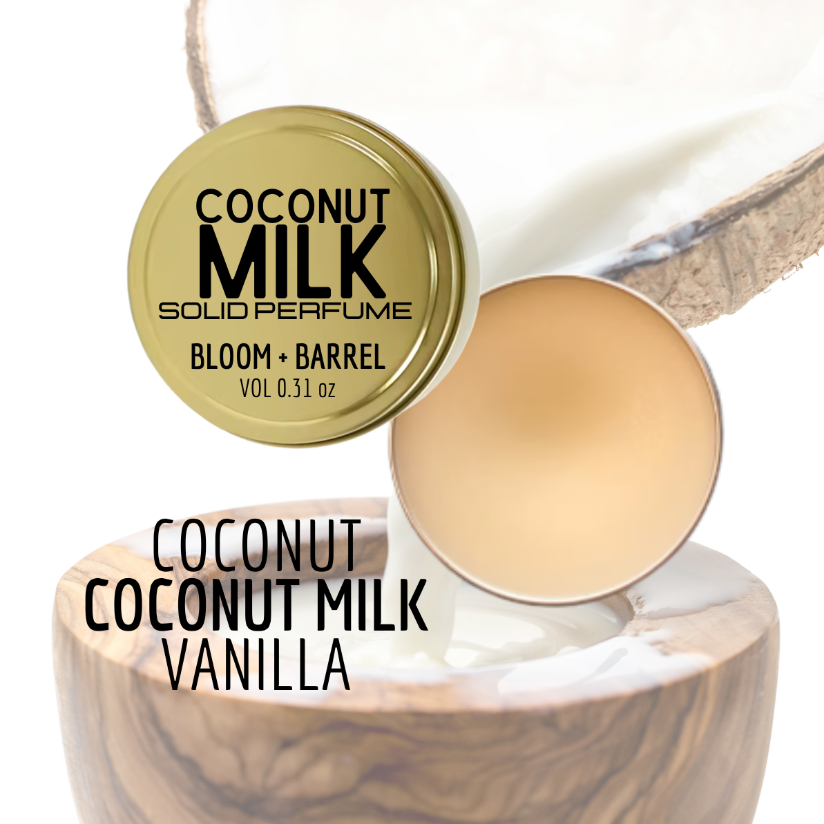Coconut Milk Solid Perfume