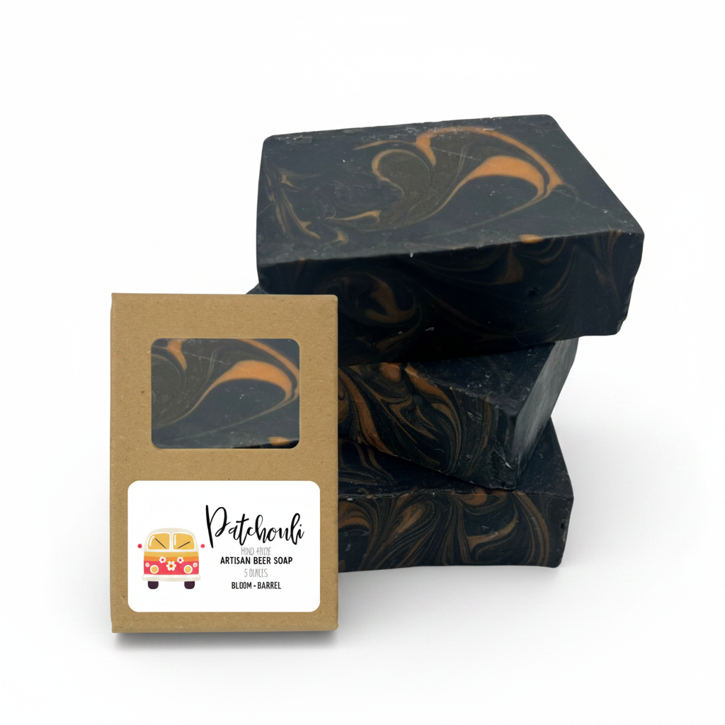Patchouli beer soap