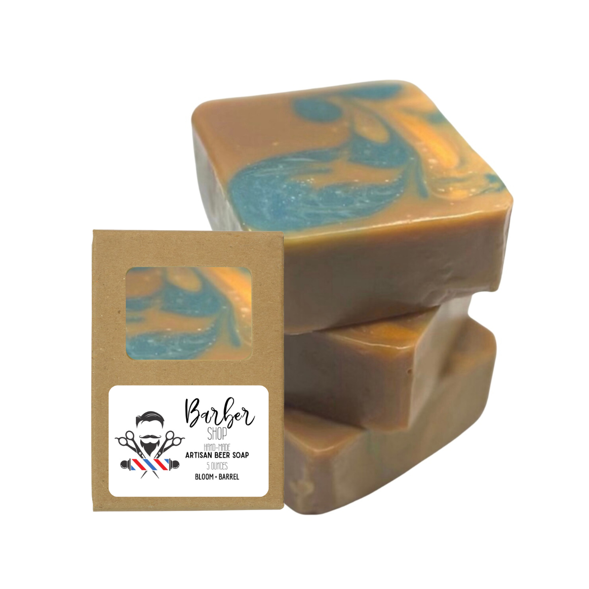 Barber soap beer soap