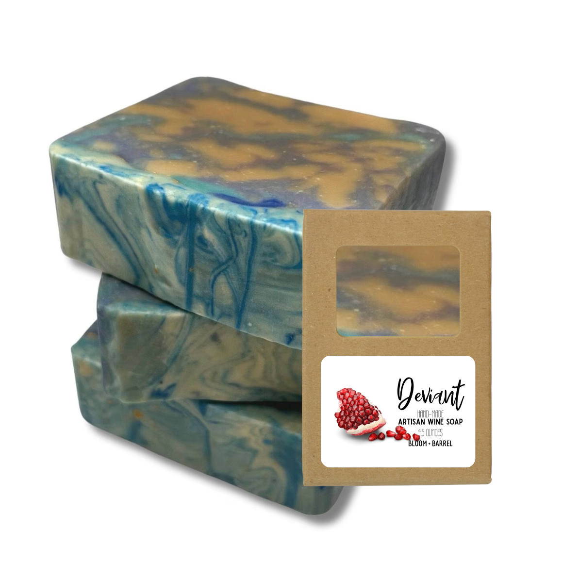 Deviant wine soap