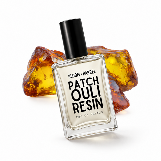 Patchouli resin perfume