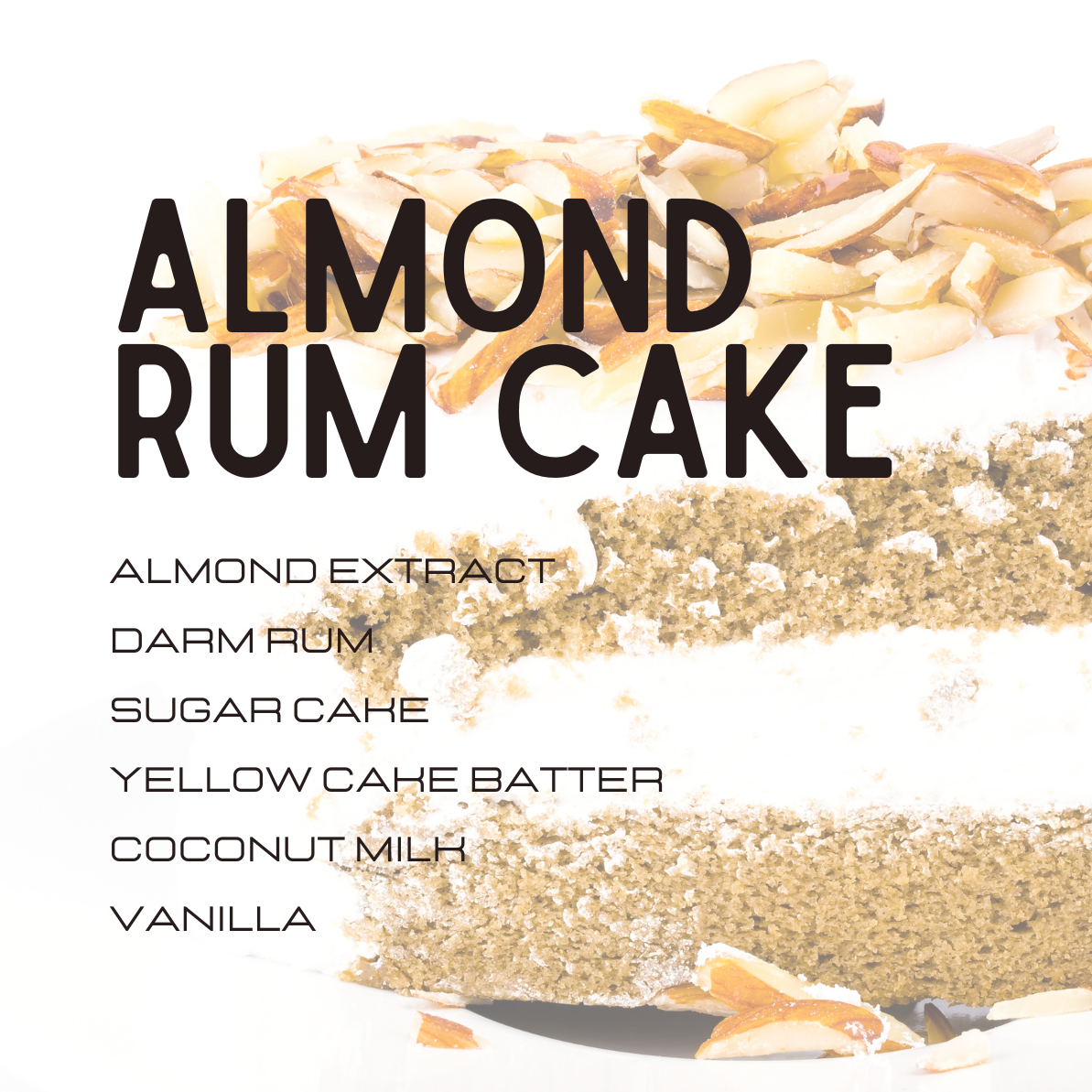 almond rum cake perfume