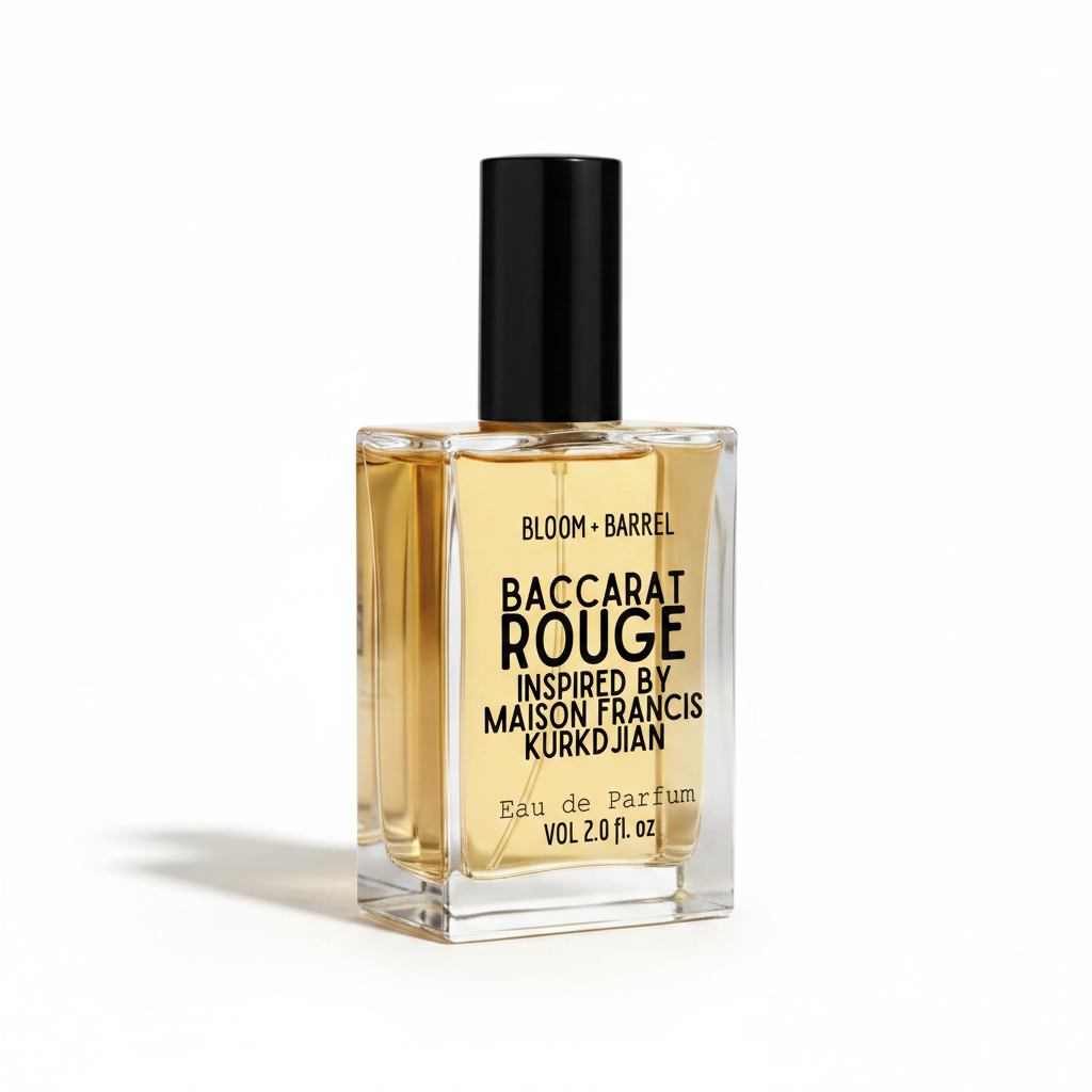 Maison Francis Kurkdjian Bloom + Barrel Baccarat Rouge Eau de Parfum in a 2.0 fl.