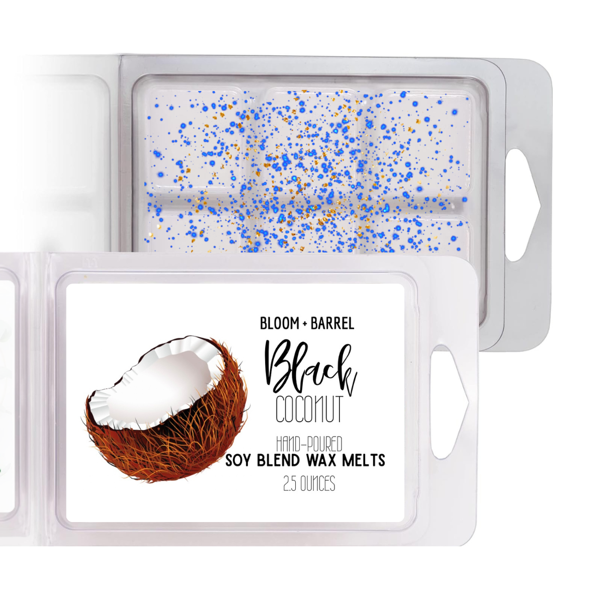 black coconut wax melts