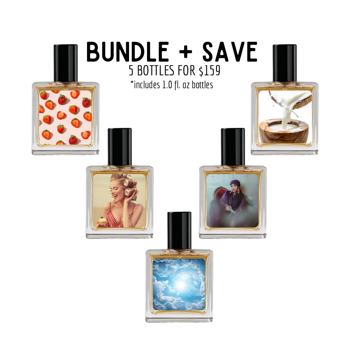 bundle 5 perfume oil