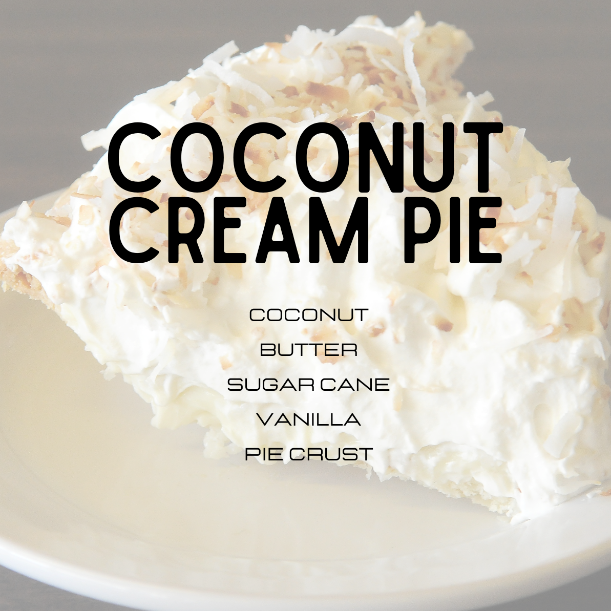 coconut cream pie perfume description