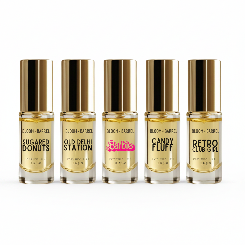 perfume oil travel set
