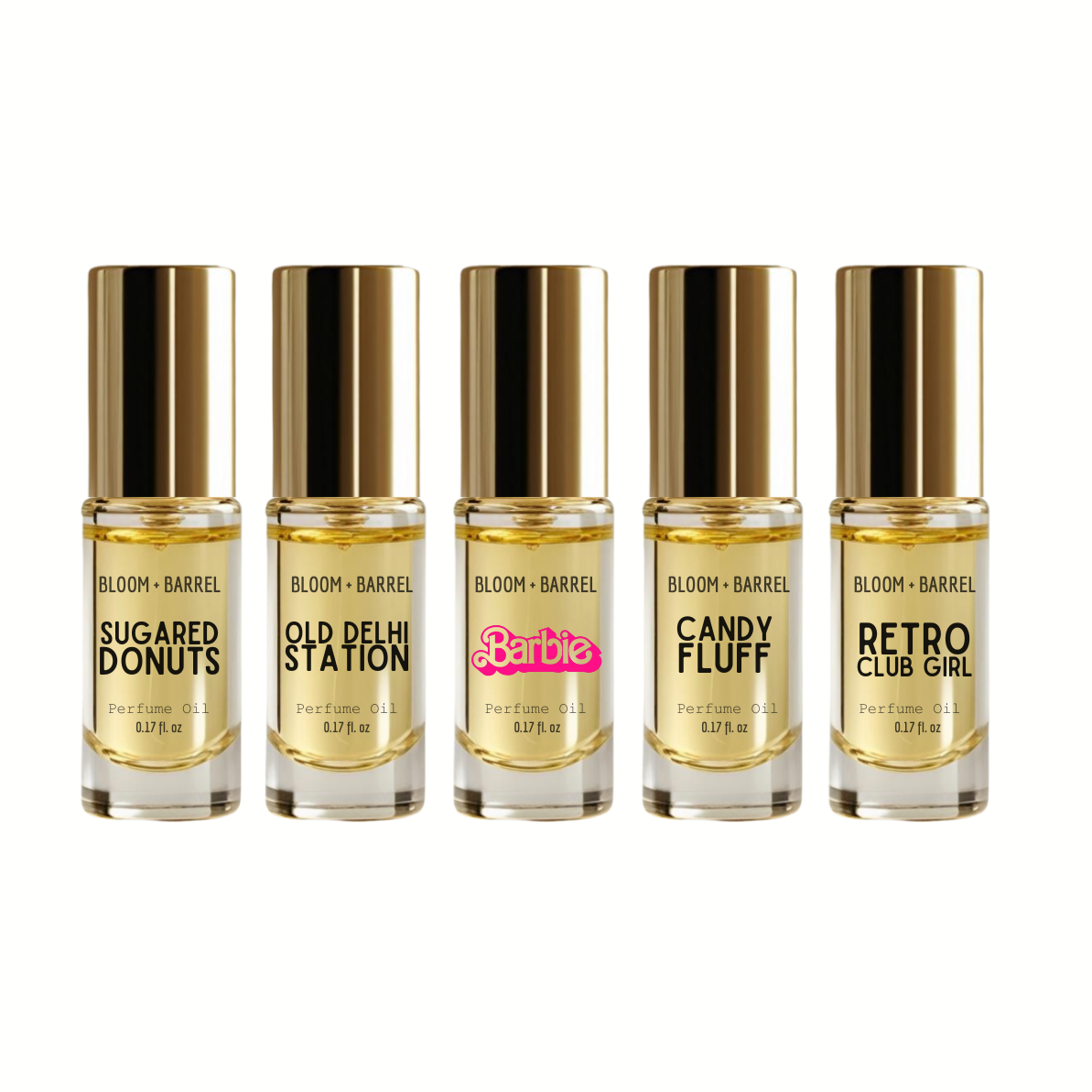 perfume oil travel set