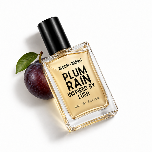Plum rain lush inspired perfume