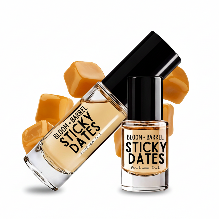 sticky dates lush inspired perfume oil